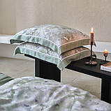 Постільна білизна King Size Tencel сіро-зелена 220x240, фото 3