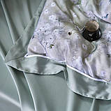 Постільна білизна King Size Tencel сіро-зелена 220x240, фото 6