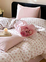 Постільна білизна муслін 155x215 пудра| KuNmeng