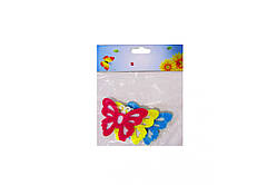 Декор — фетровий 1967 Метелики 3 шт., 2 см