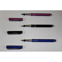 Ручка No381 ( перо) Фіолетова/Чорна/Синя.