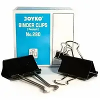 Кліпса 61 мм (280) JOYKO металева (уп6 432)