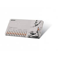 Олівці Raffaine 36 кольорів No7100-36TN MARCO в металеве паковання