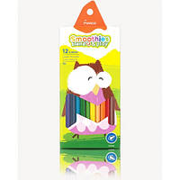 Олівці Smoothies 12колірні No2150ST-12CB MARCO (трикут.) 3,3 мм (уп12 120)