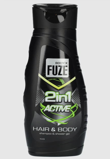 Гель для душу Body-X Fuze 2в1 Active 300 мл