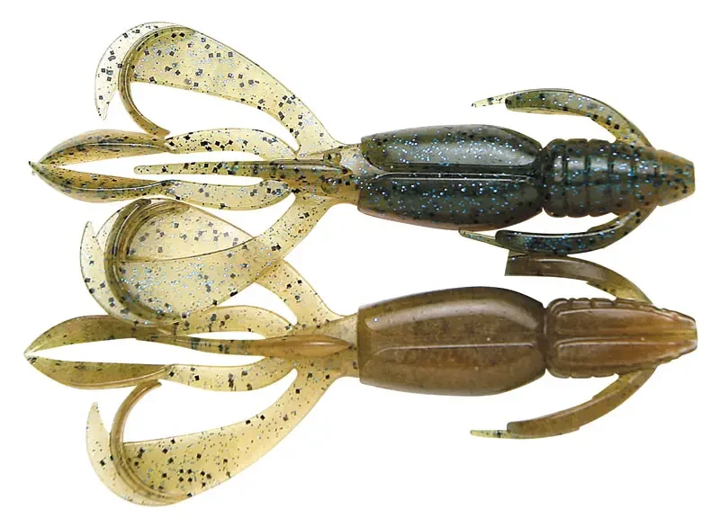 Силікон Keitech Crazy Flapper 4.4" (6 шт/уп) к:403 green weenie blue