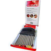 Фігурний ніж для нарізування сиру й овочів 24 см