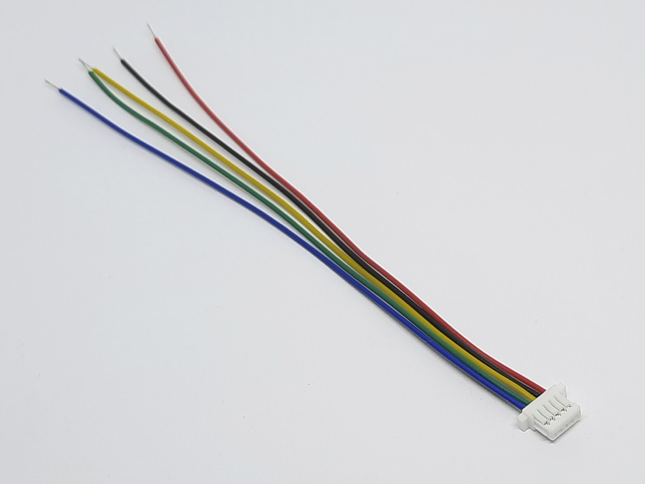 Роз'єм SH1.0 одинарний 5pin з проводами 10 см