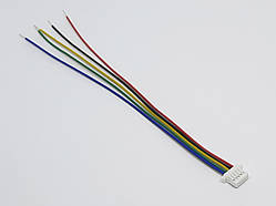 Роз'єм SH1.0 одинарний 5pin з проводами 10 см