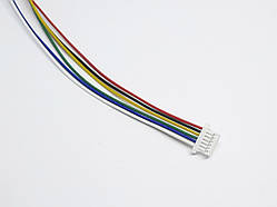 Роз'єм SH1.0 одинарний 6 pin з проводами 20 см