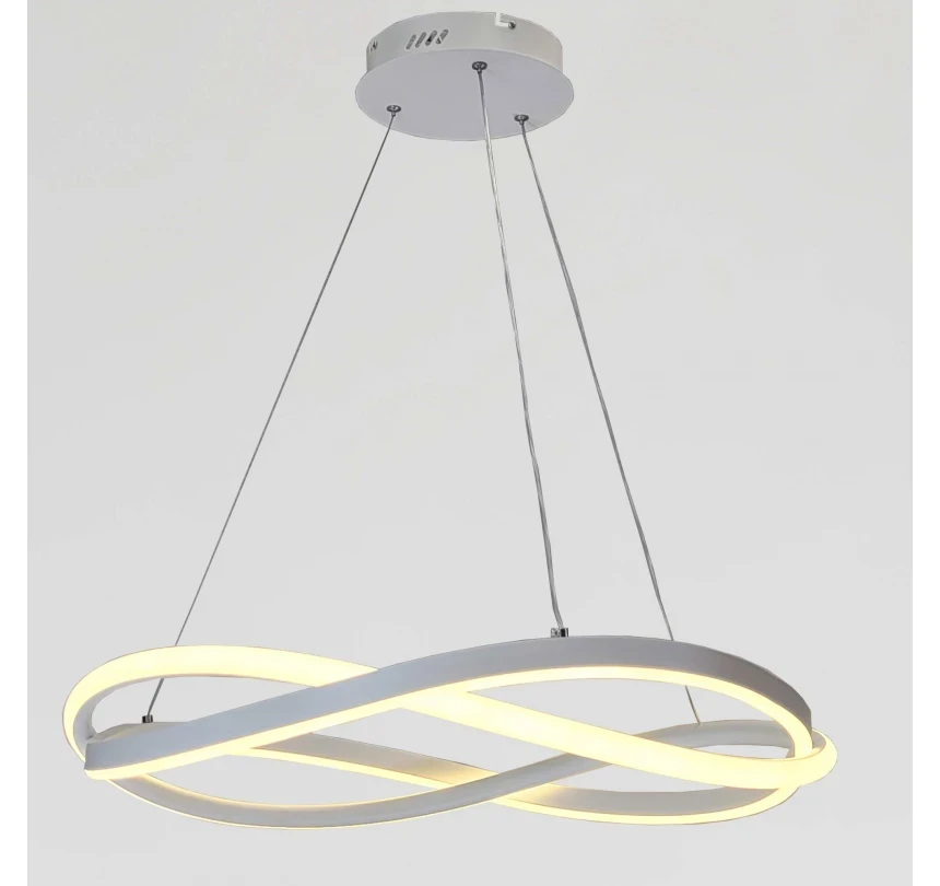 Біла підвісна люстра 2463/60WH