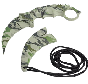 Ніж кіготь Керамбіт 4851 з Чохлом 19см Camo (7_01226)