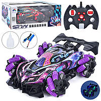 Машина 21003 радіокер.2,4G,трюк.,небіт.корпус,пара,2колір,акумулятор,USB,муз.,світло,кор.,38-21-14,5см