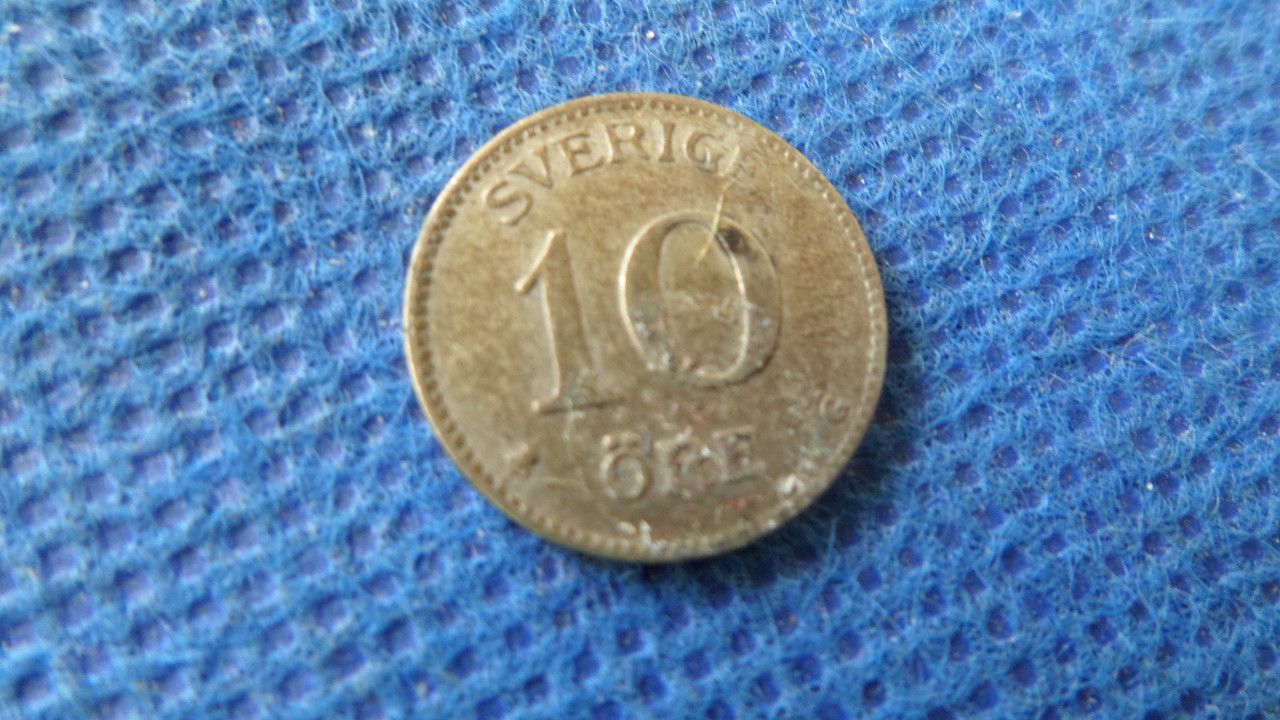Швеція › Король Густав V 10 ере, 1909-1942  №2475