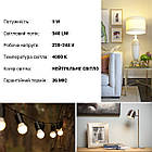 LED-лампа OSRAM CL A45 FR E27 9 W 940 lm 4000 K 12-36 V (4058075757622), фото 2