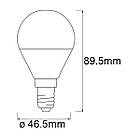 LED-лампа LEDVANCE SMART Wi-Fi Р40 DIM TW FR E14 5 W 470 lm 2700-6500K 230V (4058075485617), фото 5