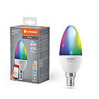 LED-лампа LEDVANCE SMART Wi-Fi B40 DIM RGBW FR E14 5 W 470 lm 2700-6500 K 230 V (4058075778597), фото 3