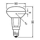 LED лампа OSRAM GL R50 E14 2,6W 210lm 4000K 230V (4058075433342), фото 4