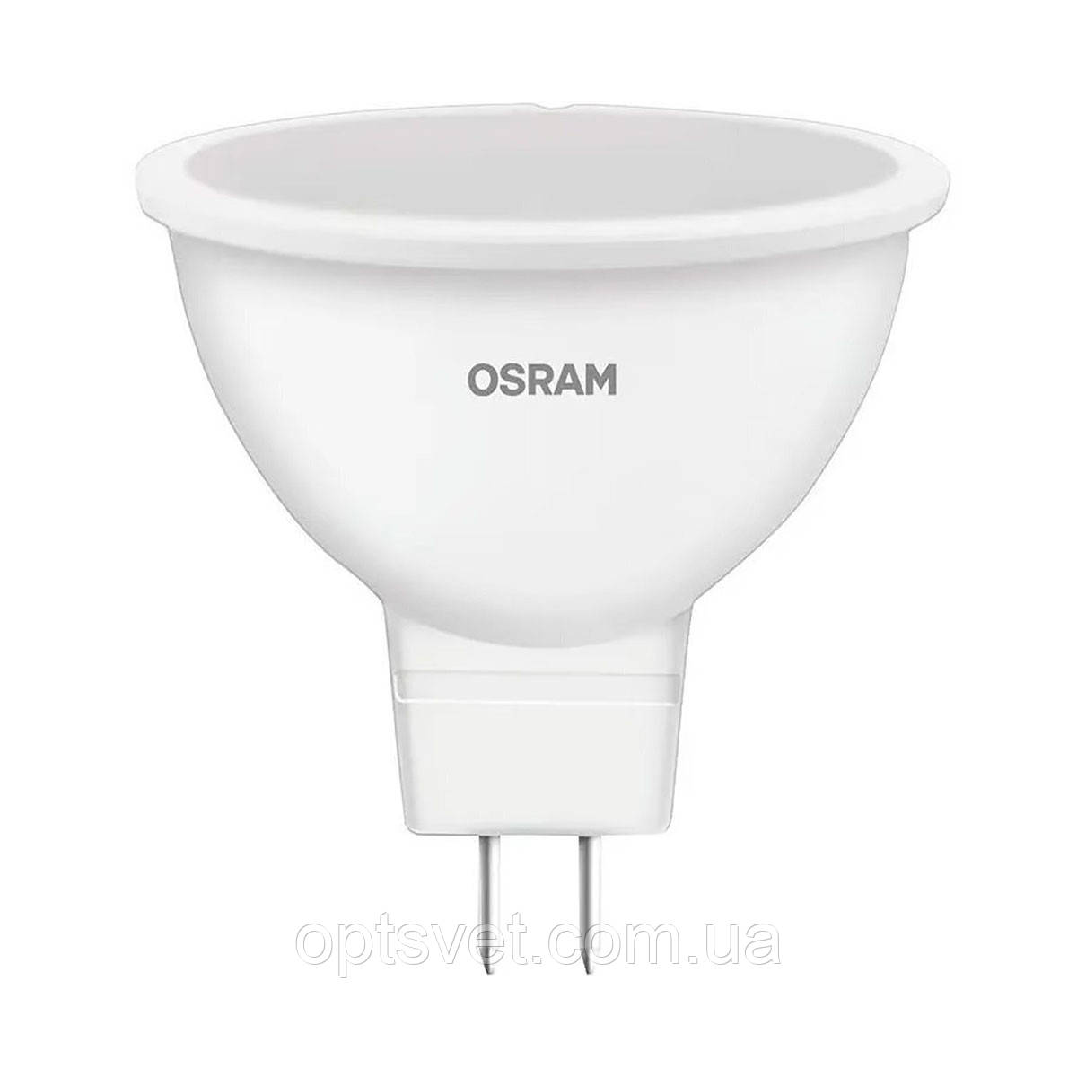 LED лампа OSRAM MR16 35 GU5,3 5W 400lm 4000K 230V (4058075689107), фото 1