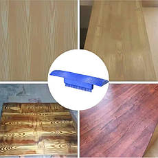 Шпатель штамп гумовий для імітації дерева, набір 2 шт. від Latinta, фото 3