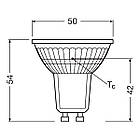 LED лампа OSRAM РАR16 DIM 50 36 GU10 4,5W 350lm 2700K 230V (4058075797888), фото 5