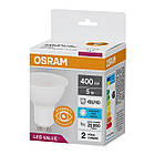 LED лампа OSRAM РАR16 50 GU10 6W 480lm 3000K 230V (4058075689626), фото 3