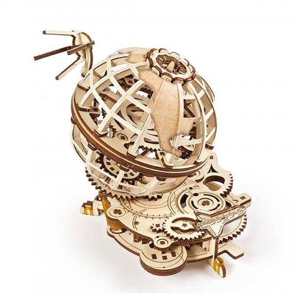 Дерев'яний механічний 3D конструктор Ugears Глобус