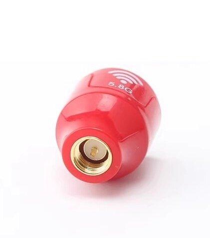 Антена FPV 5325-5945MHz 3dBi, 50W, RHCP, Lollipop 3, SMA-male + перехідник SMA - RP SMA