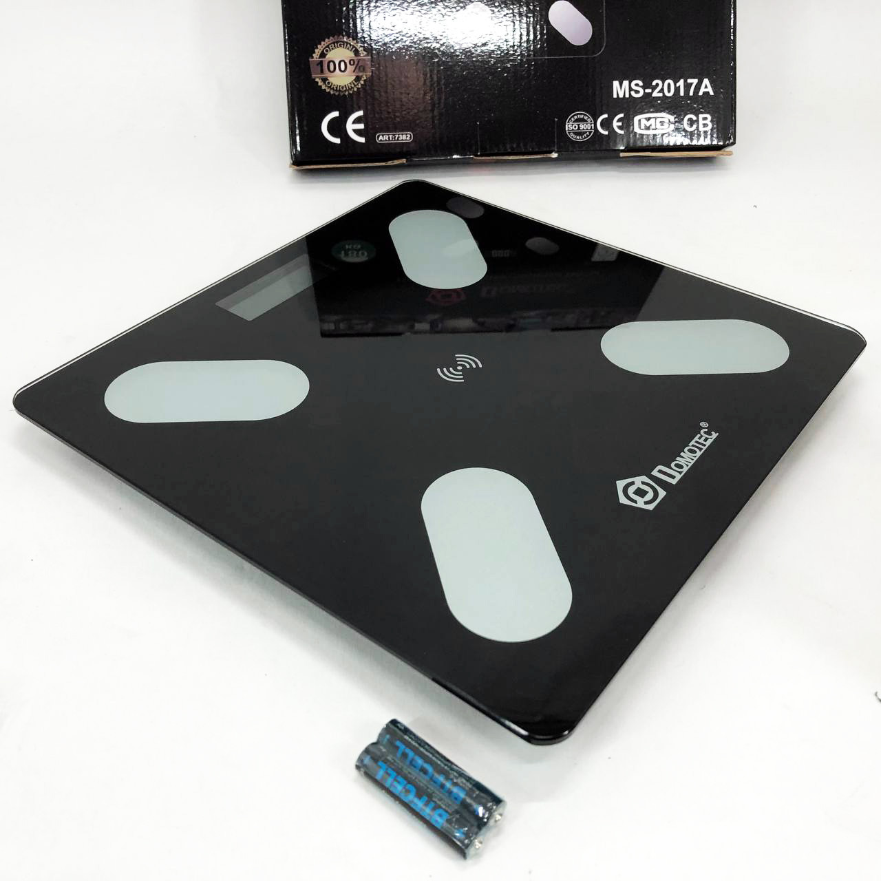 Розумні ваги з функцією фітнесу Domotec MS-2017A, Смарт ваги для вимірювання м'язової маси OP-17, фото 1