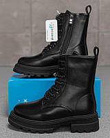 Зимові дитячі черевики Martins black ТР6431
