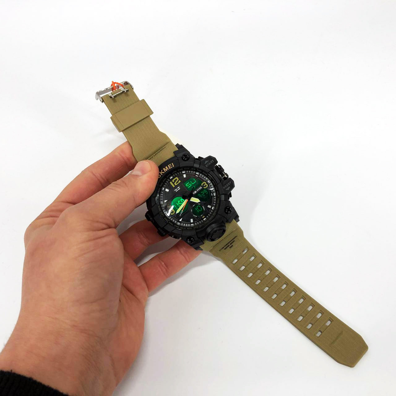 Годинники наручні спортивні SKMEI, Стильні тактичні годинники для чоловіків Спецназ KO-65, фото 1
