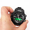 Годинники спортивні скмей SKMEI 1586BK BLACK, Годинники армійські для ЗСУ військові чоловічі FN-86, фото 2