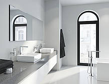 Змішувач для ванни Grohe Plus одноважільний, підлоговий монтаж (23846003), фото 4