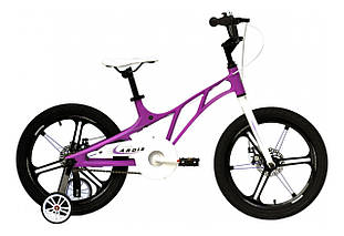 Велосипед дитячий ARDIS BMX MG "PILOT" 18" колеса на литих дисках і магнієвій рамі, фіолетовий