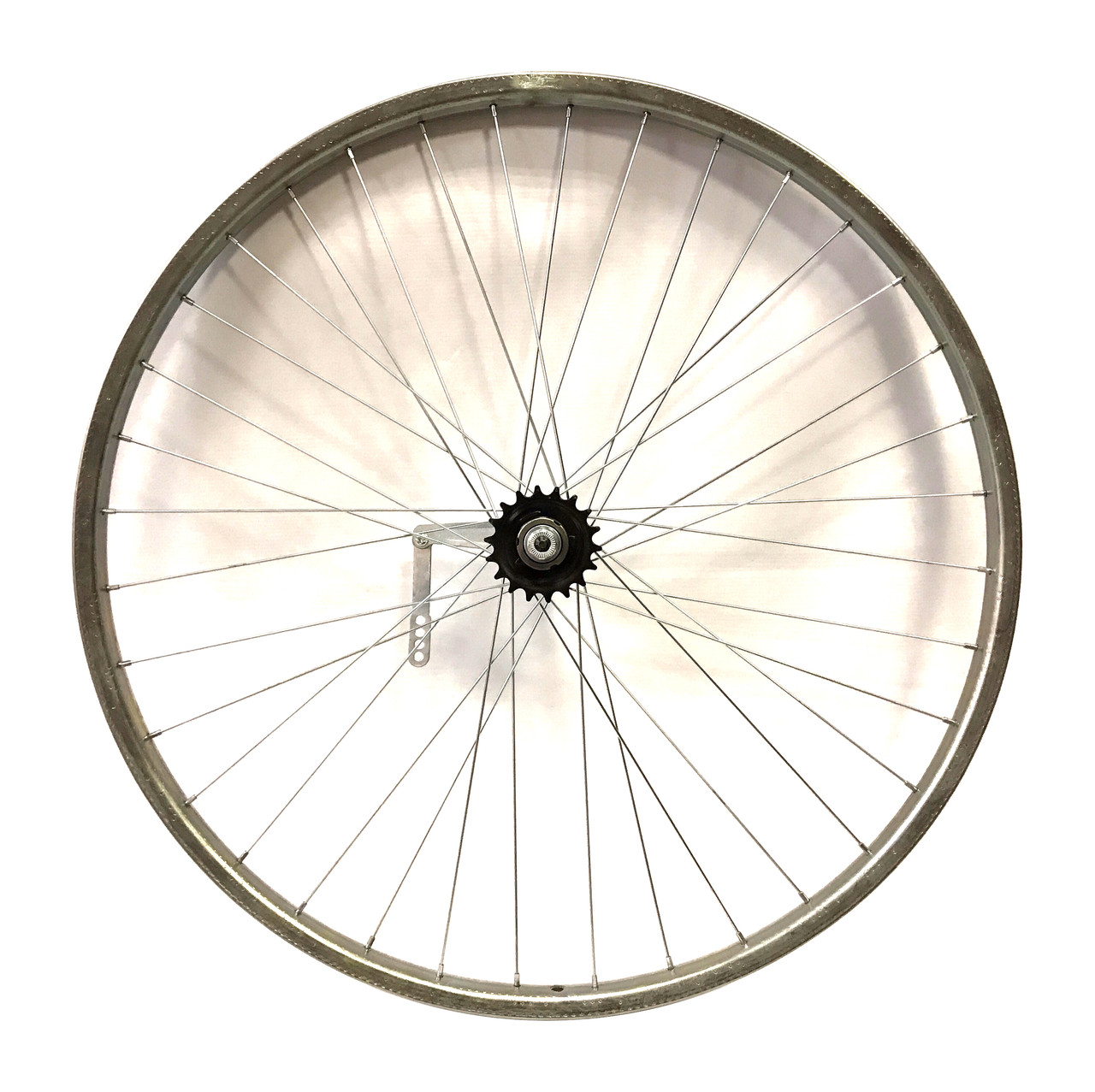 Колесо заднє на черв'ячній втулці 18" сталевий оцинкований обід. Топ!, фото 1