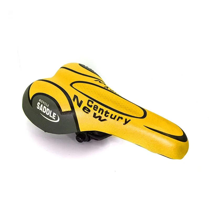 Сідло New Century MTB 245 x 140 мм Жовте, фото 1