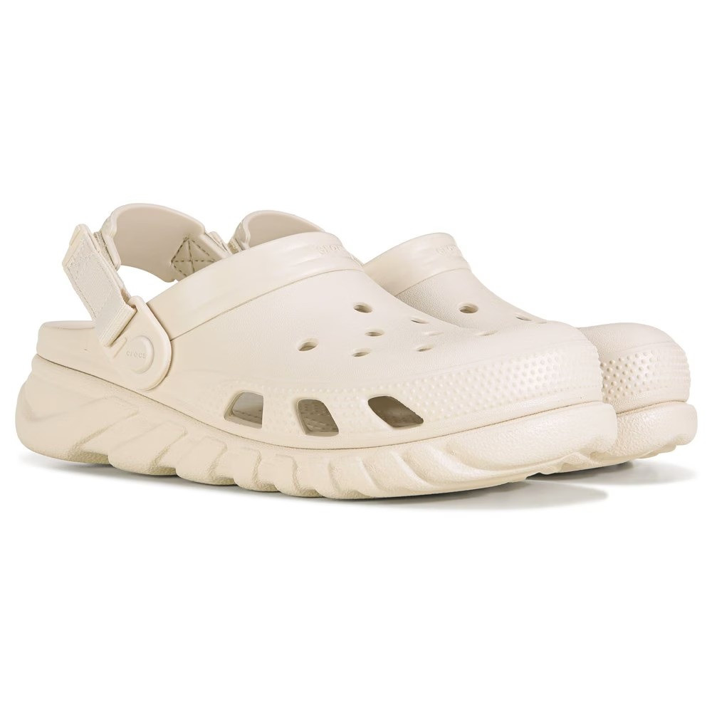 Зручні клоги Crocs DUET MAX 2 CLOG 48-49 (m13 US) 30,5 см Молочний 1159820944 46-47