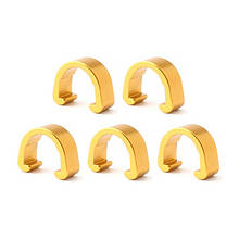 Алюмінієва кліпса для боудену Золотиста 1 шт. Хіт! Топ!