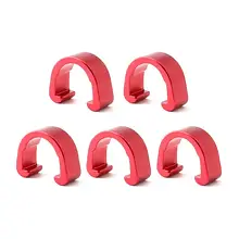 Алюмінієва кліпса для боудену Червона 1 шт.Топ! Топ!