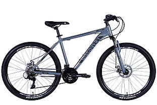 Велосипед алюміній 26 Discovery BASTION AM DD frame-18 сіро-чорний (матовий) 2024 2024