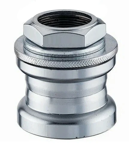 Кермова колонка 1-1/8" нарізна Срібляста