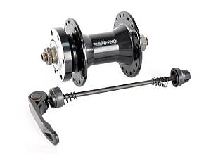 Втулка передня Shunfeng SF-A210F QR AL 36H Disc-brake Чорна
