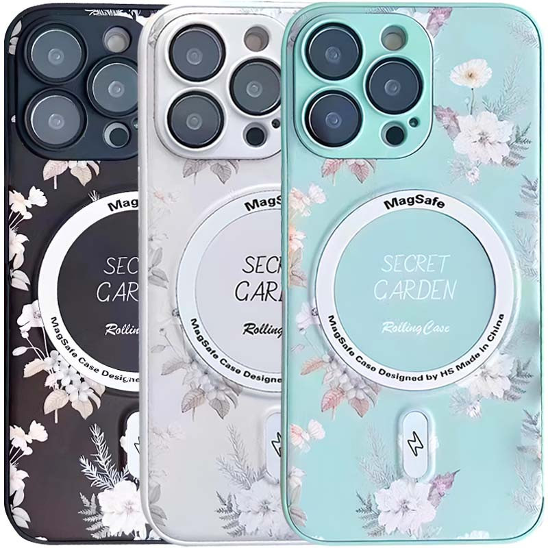 TPU+PC чохол Secret Garden with MagSafe для Apple iPhone 16 Pro (6.3")