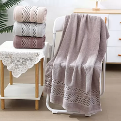 Махрові банні рушники "Ніжність" | 70х140 см, замовлення від 8 штук