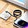 Кабель BOROFONE BU50 elbow magnetic PD charging data cable iP Black, фото 5