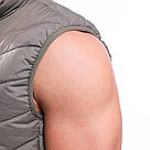 Утеплена стегана жилетка Solve Olive KT6000831 розмір 3XL, фото 6