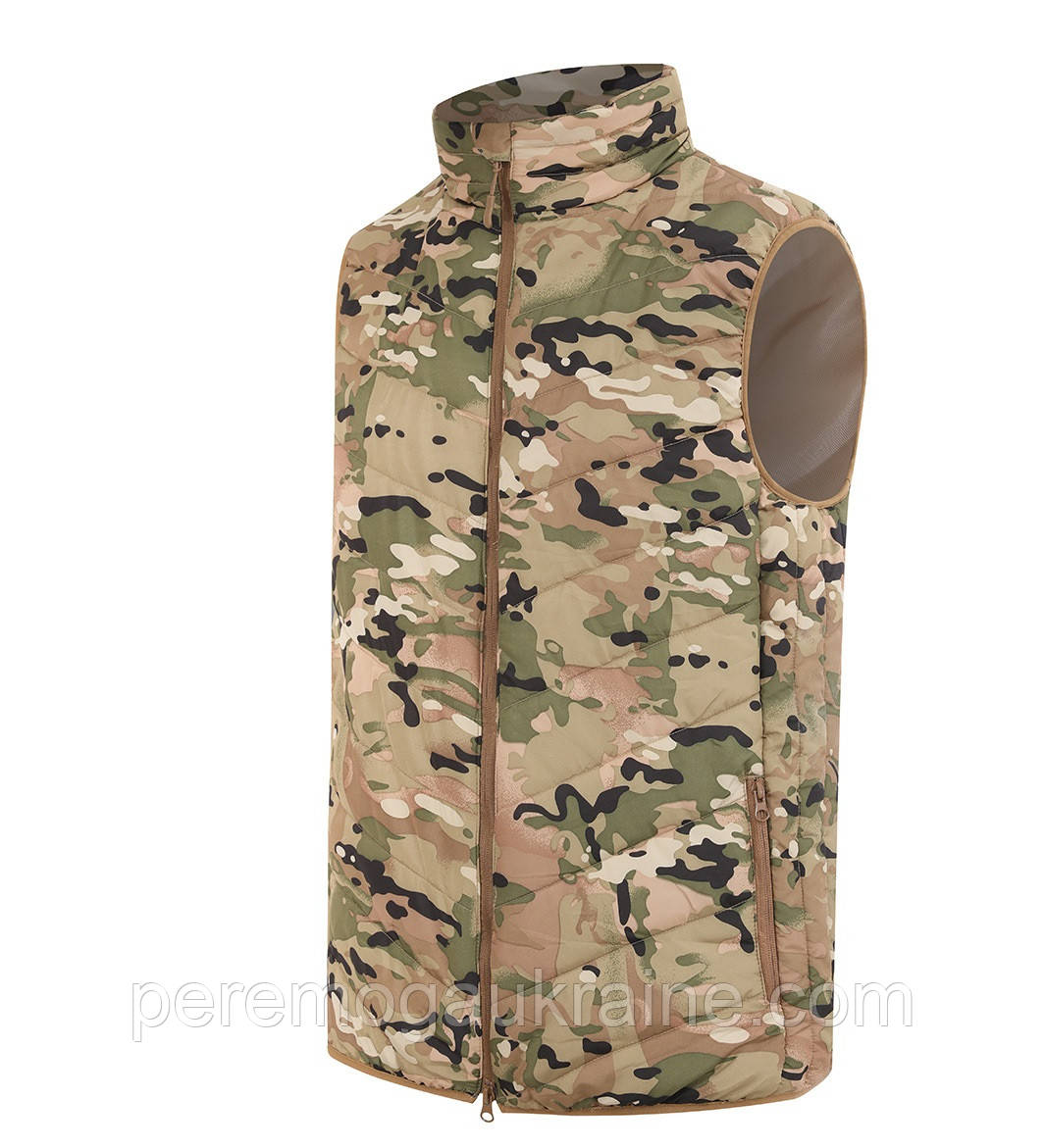 Утеплена стегана жилетка Solve KT6000836 Multicam розмір M