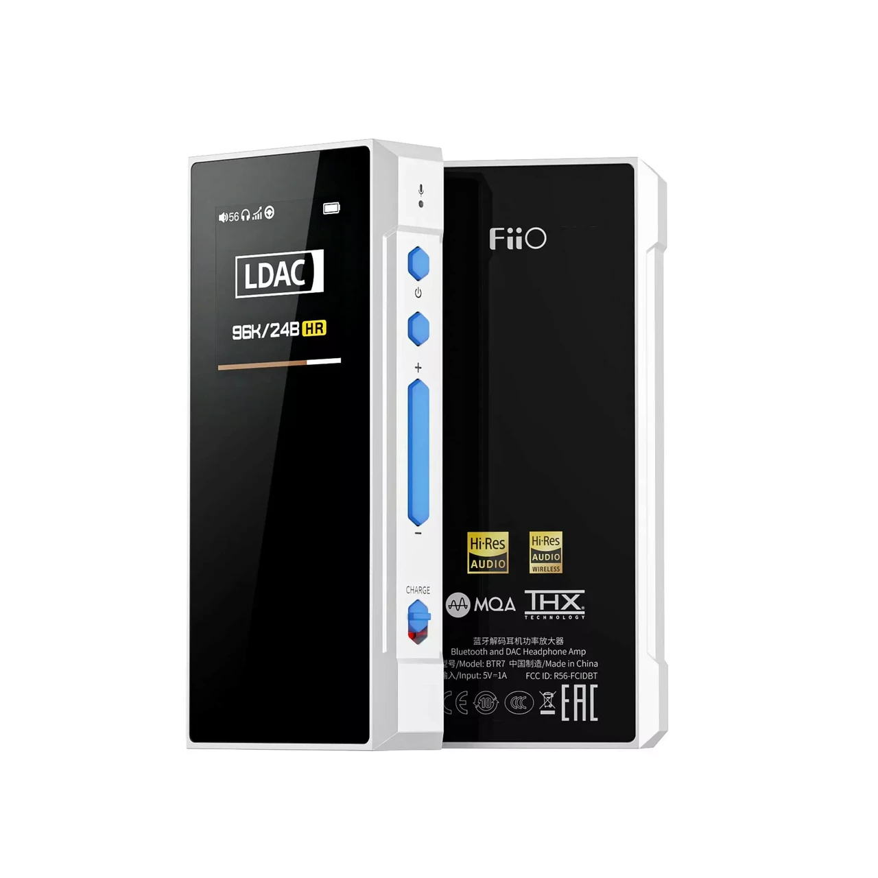 ЦАП та підсилювач FIIO BTR7 White, фото 1
