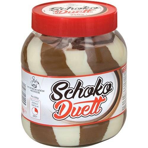 Шоколадно-горіхова паста Schoko Duett 750г, фото 1