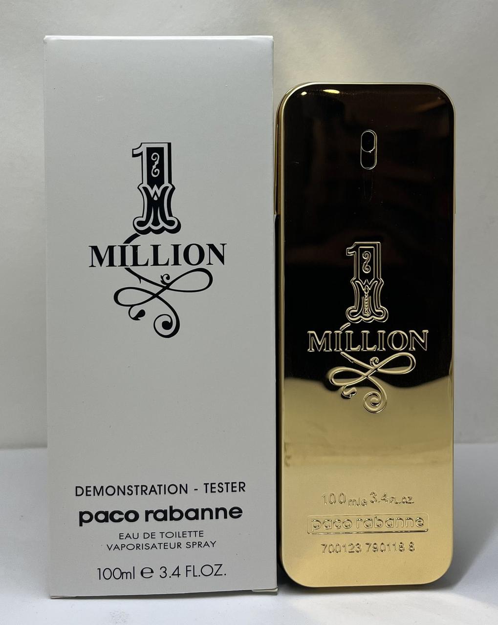 Тестер туалетна вода чоловіча Paco Rabanne 1 Million (Пако Рабан 1 мільйон) 100 мл